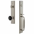 thumbnail image 3 of Grandeur Carre Single Cylinder Handleset with F Grip and Lyon Knob, 3 of 5