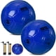 thumbnail image 1 of Balones de fútbol Sappy, tamaño 4, azul oscuro, 20 cm, paquete de 2 con bomba, 1 of 6
