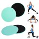 thumbnail image 3 of 2 uds discos deslizantes ejercicio entrenamiento de músculos abdominales placa deslizante (verde), 3 of 5