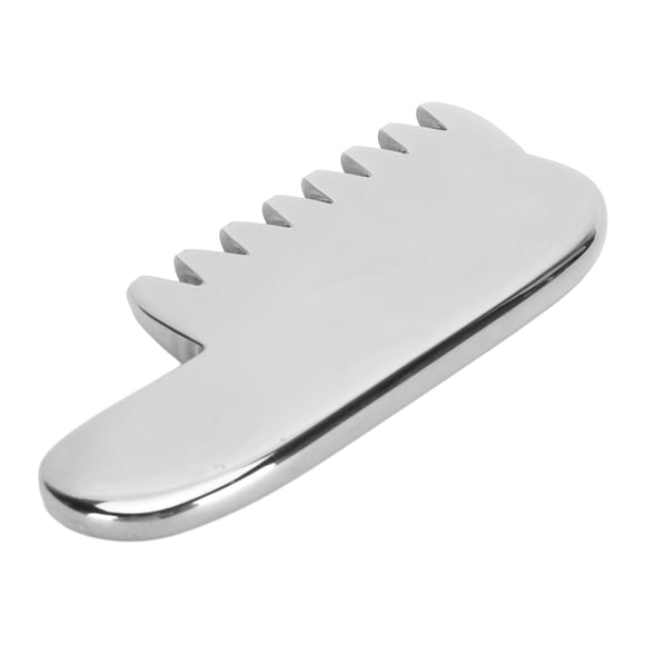 Terahertz Gua Sha Scraping Comb, Cold Hot Compress Sliding Smoothing Surfaces Terahertz Massage Comb for Health Care for Chest