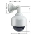 Dummy Security Camera Battery Operated Fake Camera Waterproof Rotatable