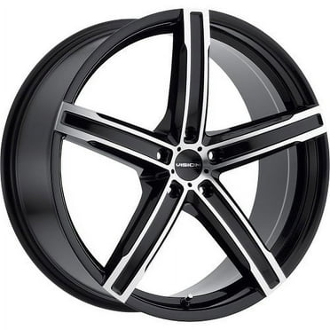 16x7.5 Vision 469 Boost Black Machined Wheel 5x4.5 (34mm)
