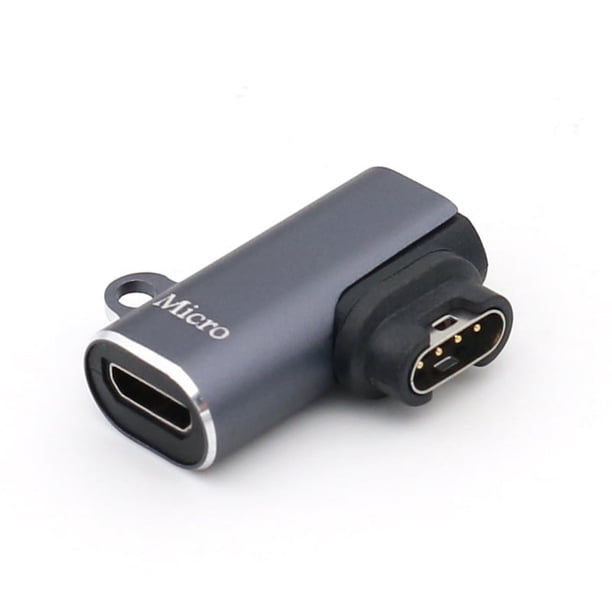 Conector Adaptador Cargador Reloj Micro USB para 7/7S (codo)