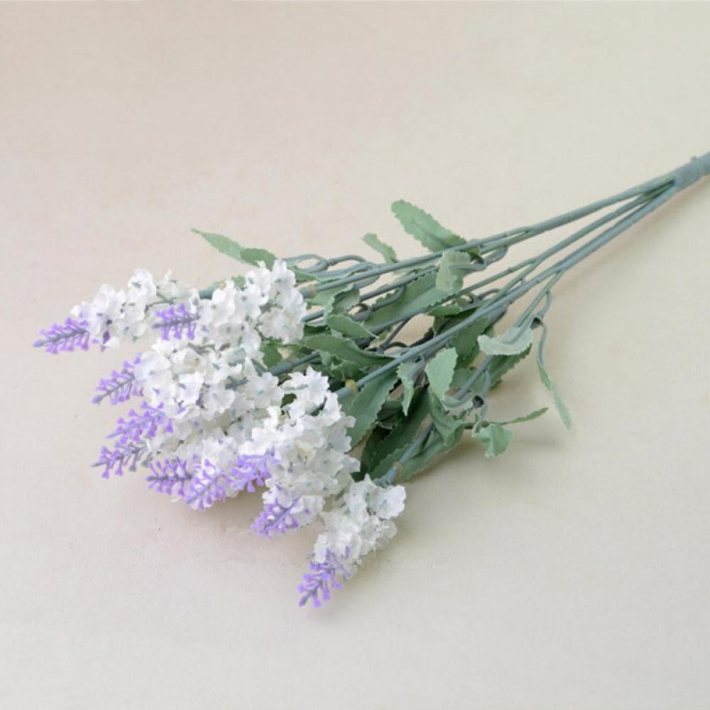 10 Artificial Lavender Fake Flower Bunch Silk Bouquet Home Wedding Party Decor 10 Artificial Lavender Fake Flower Bunch Silk Bouquet Home Wedding Party Decor