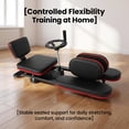 thumbnail image 5 of 440lbs Leg Exercise Machine,Split Machine for Adults and Kids,0-180 Degree Leg Stretcher Machine with PU Leather Cushion and Reinforced Backrest, 5 of 7