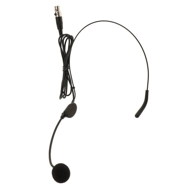 facefd Ear Hook Omni-Directional Boom Head Worn Microphone XLR 3Pin