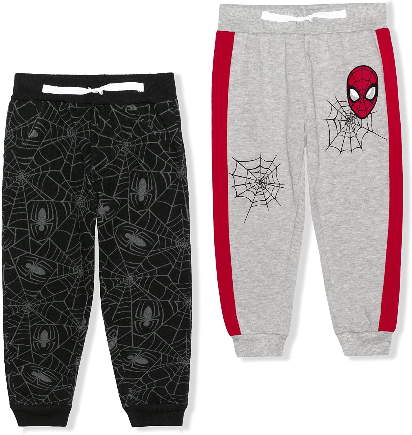 Marvel Boys Spiderman Fleece Lined Tracksuit Trackpant Age 3 to 8 Years