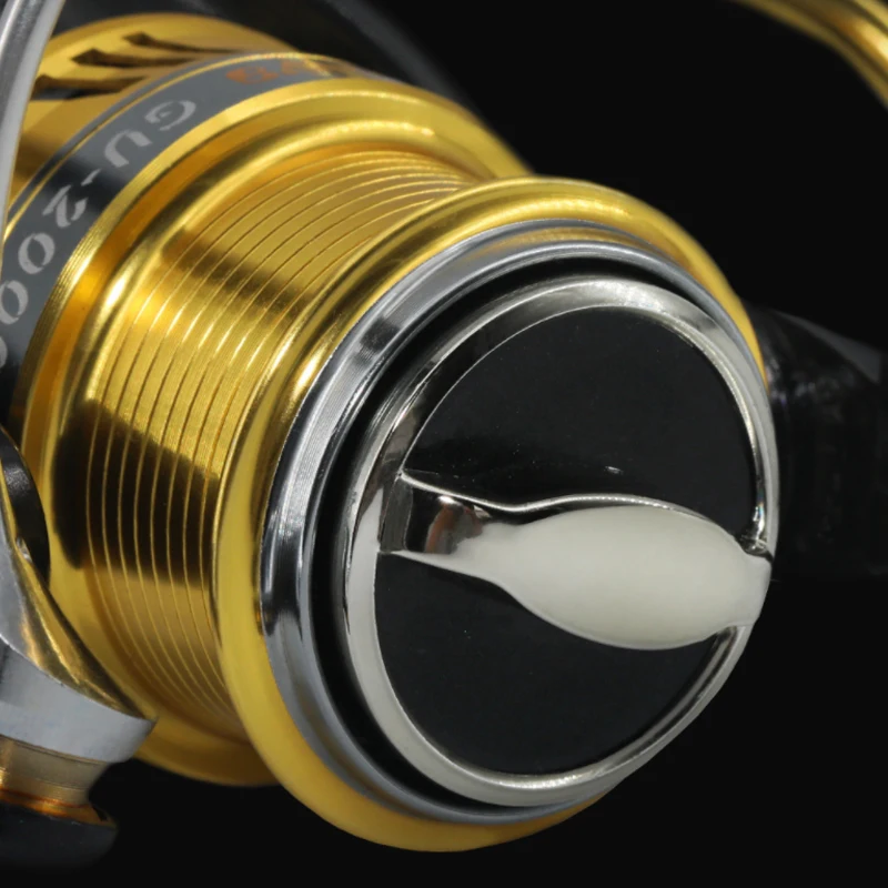 All metal 1000/2000 Series Ultra Lightweight Spinning Fishing Reel 10+1BB Sea Bass Durable Small Fishing Wheel baitcasting reel