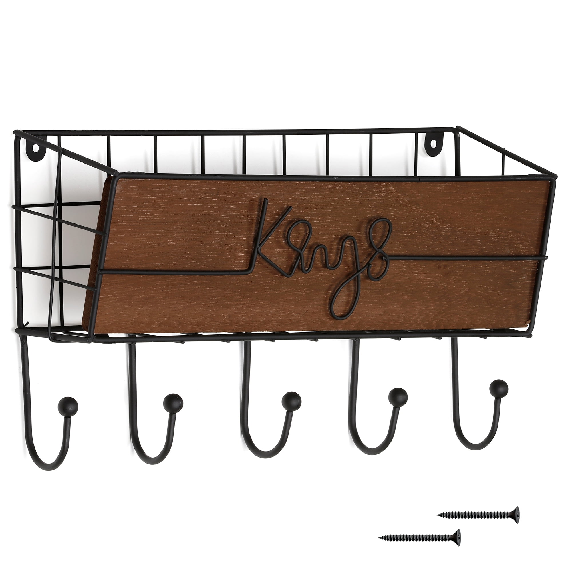 SNAP INVENT Key Hook & Mail Organizer Wall Mount Key Holder/Hanger