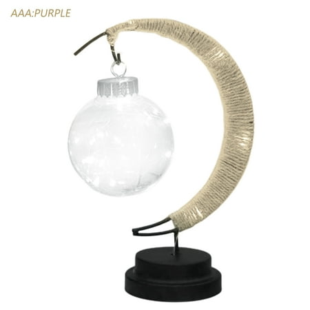 

Eid Mubarak Enchanted Moon Lamp Led Moon Ball Shape Light Home Romantic Decor