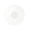 White, variant on 12" Acrylic Turntable Slipmat, Robust Anti-Static & Anti-Vibration Record Pad, Sturdy Resilient Fluorescent Music Armor for Audiophiles, 5 Colors, Transparent