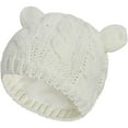 thumbnail image 2 of Gorro unisex Desiderio con orejeras y diseño de oso para bebé, cálido para otoño e invierno, 2 of 7