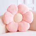 thumbnail image 1 of wonima44 Pink Flower Decorative Throw Pillows, Cute Daisy Shaped Plush Aesthetic Pillow, Soft 19.6" Floor Seat Cushion, 1 of 1