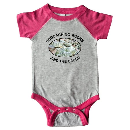

Inktastic Geocaching Rocks Rocks Gift Baby Boy or Baby Girl Bodysuit