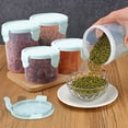 thumbnail image 3 of Hinati Clearance Plastic Kitchen Storage Box Sealed Food Preservation Clear Organizers and Storage Bins , Stackable Storage Containers for Kitchen Pantry Organization and Storage, Dishwasher safe, 3 of 5