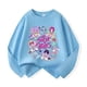 thumbnail image 1 of Camiseta holgada de manga larga con cuello redondo de Demon Hunters KPop para niños, ropa informal para niños de 100 a 160 cm, 1 of 4