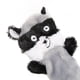 thumbnail image 2 of Dog Squeaky Raccoon Toys Bite Resistant Safe Plush Dog Teething Toys for Pet Supplies Gray, 2 of 4