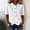 White, variant on IUYRTFE Women's Short Sleeve Asymmetrical Button Down Shirt Collared Linen Feel Summer Casual Blouse with Irregular Hem