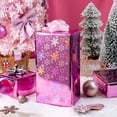 thumbnail image 3 of Rollo de papel de regalo navideño holográfico rosa Homeral, 43 x 10 m, 3 of 7