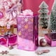 thumbnail image 3 of Rollo de papel de regalo navideño holográfico rosa Homeral, 43 x 10 m, 3 of 7