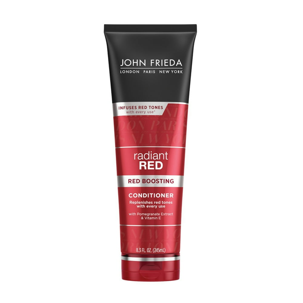 John Frieda Radiant Red Red Boosting Daily Conditioner, 8.3 fl oz