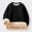 Black, variant on Kids Boys Girls Child Long Sleeve Adding for Warmth Solid Sport Sweatshirt Pullover Tops Little Girls Crop Top Hoodies Teal Zip Hoodie Girls Hoodies Kids 14 16 12 18 Month Sweater Boy