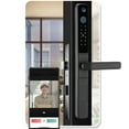 thumbnail image 1 of WAFU Intelligent Door Lock,Lock With Smart Door 35-120mm Door Modes Unlock Battery Handle Stainless Steel Camera Keyless Steel Doors Smart Lock Doorbell Camera Door Lock Operation Suitable 35-120mm, 1 of 6