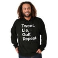 thumbnail image 5 of Lie Golf Repeat Unisex Plus Size Hoodie Brisco Brands 2X, 5 of 6