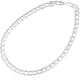 thumbnail image 1 of Collar cadena plata corto Slinkz 1Pza Plata S925 Chapa 40cm 12mm de grosor., 1 of 5