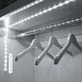 thumbnail image 2 of RKSTN Lights Motion Sensor Strip, LED Counter Lights, Upgraded Battery Operated LED Strip For Wardrobe,Stair,Pantry,Under Cabinet,Cupboard,Bed,Locker Lights, 2 of 9