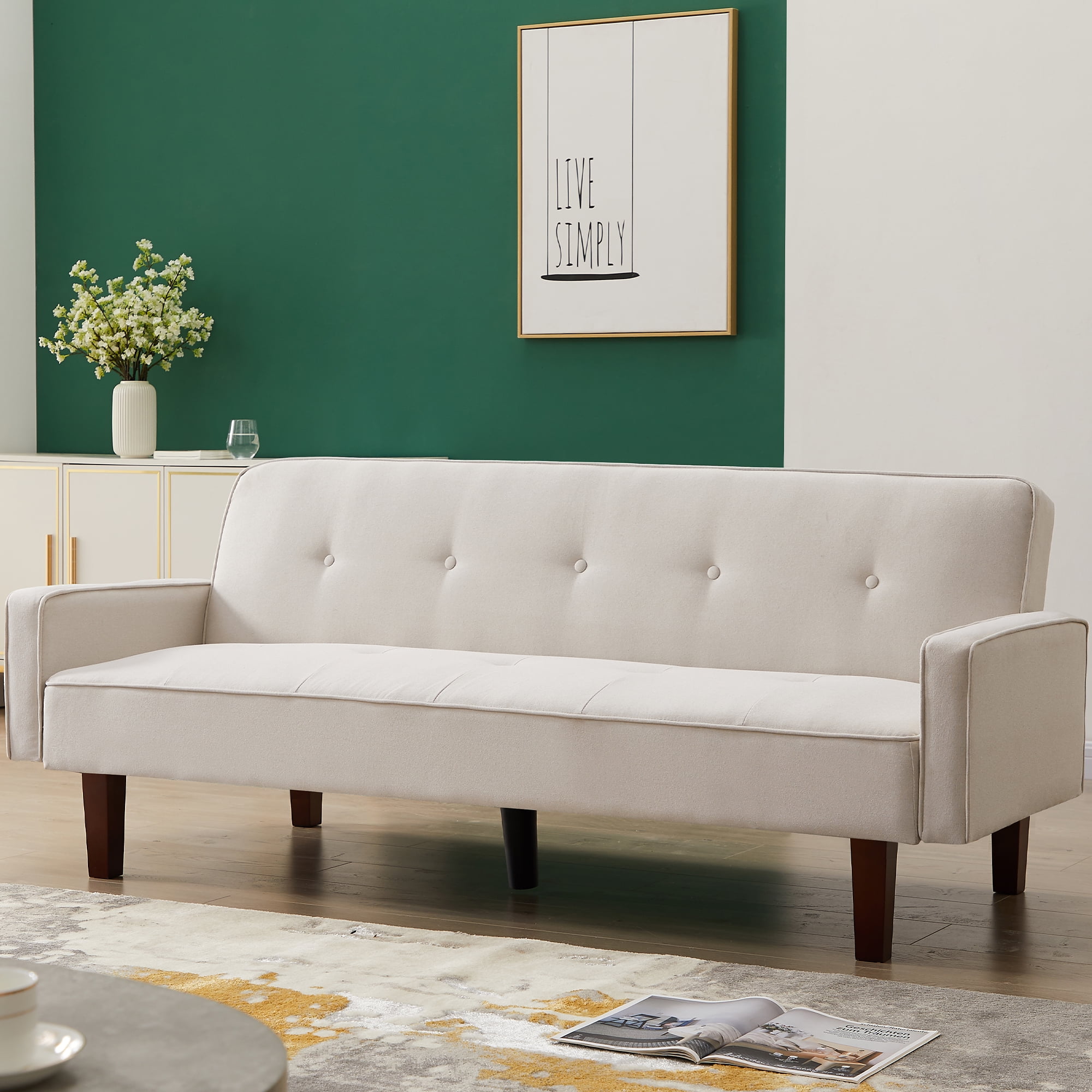 Green Ashley Furniture Futons