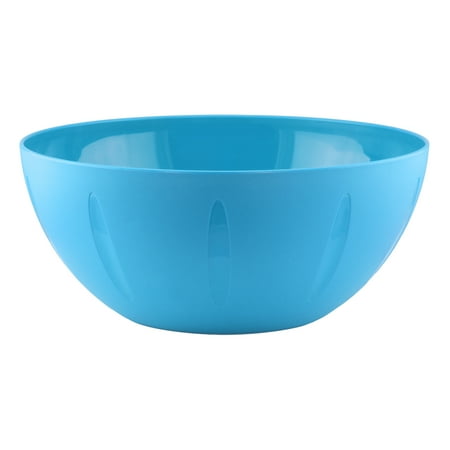 

YBM Home 10 inch Plastic Serving Bowl - Single Bowl Blue