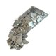 thumbnail image 5 of 234 piezas de cinta de satén prefabricada con pétalos de rosa para decorar manualidades y coser. Gris, 5 of 9