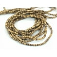 thumbnail image 2 of EOEMY 5 Strands Of 22" Natural Light Coconut Column Heishi Beads 3mm Jewelry Making, 2 of 3