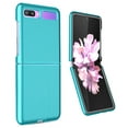 thumbnail image 6 of Case for Galaxy Z Flip, Nakedcellphone Protective Snap-On Cover [Grid Texture] for Samsung Galaxy Z Flip 5G Phone (SM-F700, SM-F707) 2020, 6 of 7