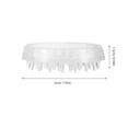 thumbnail image 2 of unbranded 4Ud Almohadillas Antideslizantes Transparentes Para Patas De Sillas Y Sofás, 2 of 7
