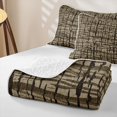 thumbnail image 4 of Manfei Minimalst Camouflage Twin Quilt Set, Old Fashion Camo Twin Coverlet Set, Urban Gray, 2pcs, 1 Bedspread and 1 Pillowcase, 4 of 7