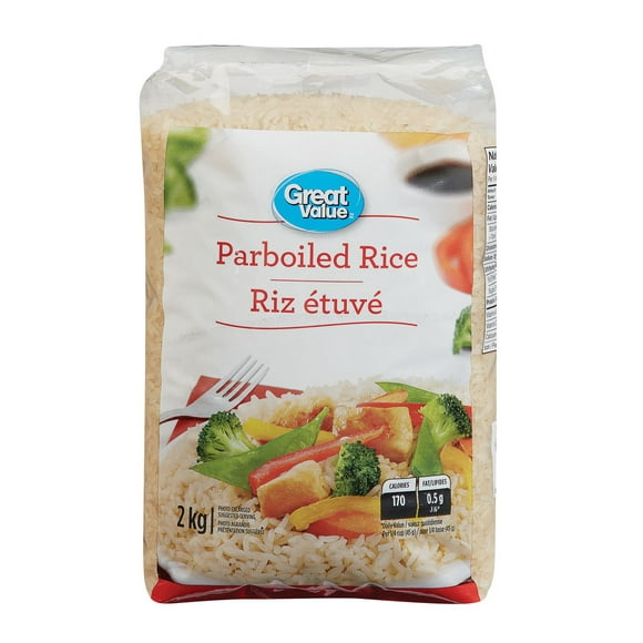 Great Value Parboiled Rice, Great Value Parboiled rice 2kg