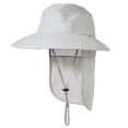 thumbnail image 1 of Sombrero Boonie Ajustable Ciclismo Escalada Correr Sombrero Protección Solar (Gris Claro), 1 of 8