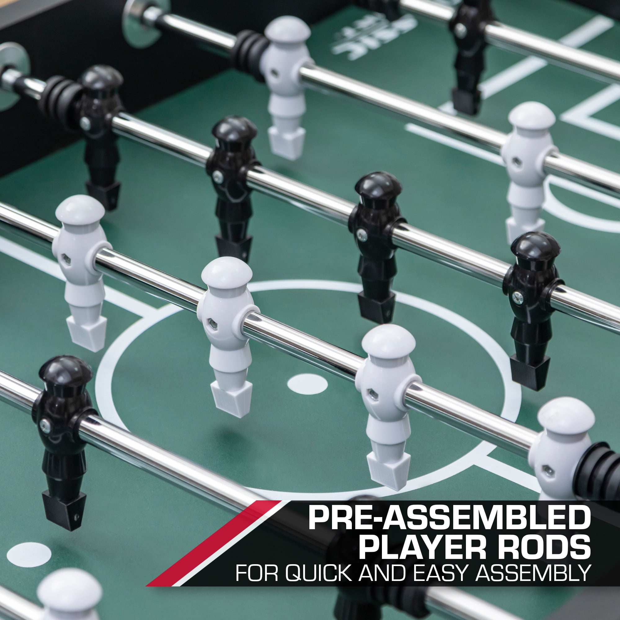 Classic Foosball Soccer Table 56 Official Size Babyfoot Table