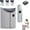 Grey, variant on Under Desk Heater with Digital Display & Soft Skin-Friendly Fleece,5-Second Quick Heating,8 Speed Adjustment,360° Fully Enclosed Heating,Portable Folding Electric Leg & Foot Warmer for Office