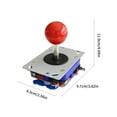thumbnail image 5 of DIY Arcade Joystick Controller Kit with 2 4 8 Way Adjustable Red Ball Top Gaming Accessories Suitable for Fighting game, 5 of 10