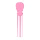 thumbnail image 1 of Peine de masaje para el cuero cabelludo, ideal para adultos, trabajo, viajes, familia, regalo, peine raspador Gua Sha. Rosa, 1 of 8