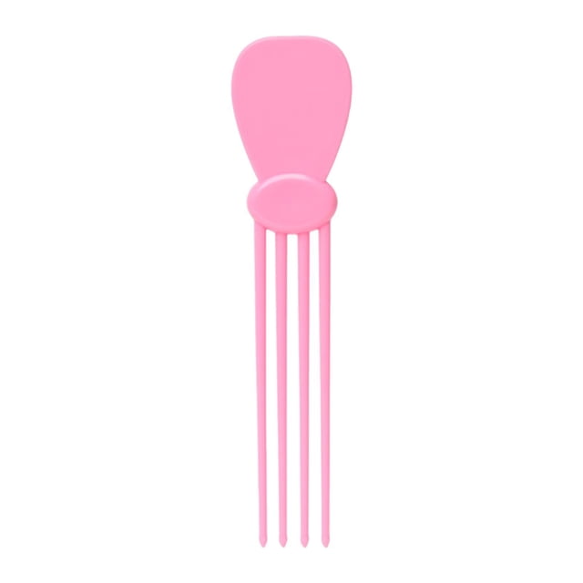 Peine para masaje del cuero cabelludo, masaje de cabeza, regalo para el hogar, raspado de guasha, cuero cabelludo, viaje, con gua sha, peine gua sha Rosa
