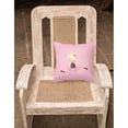 thumbnail image 2 of Carolines Treasures BB5166PW1818 Ballerina Blonde Jete Fabric Decorative Pillow  18H x18W multicolor, 2 of 2