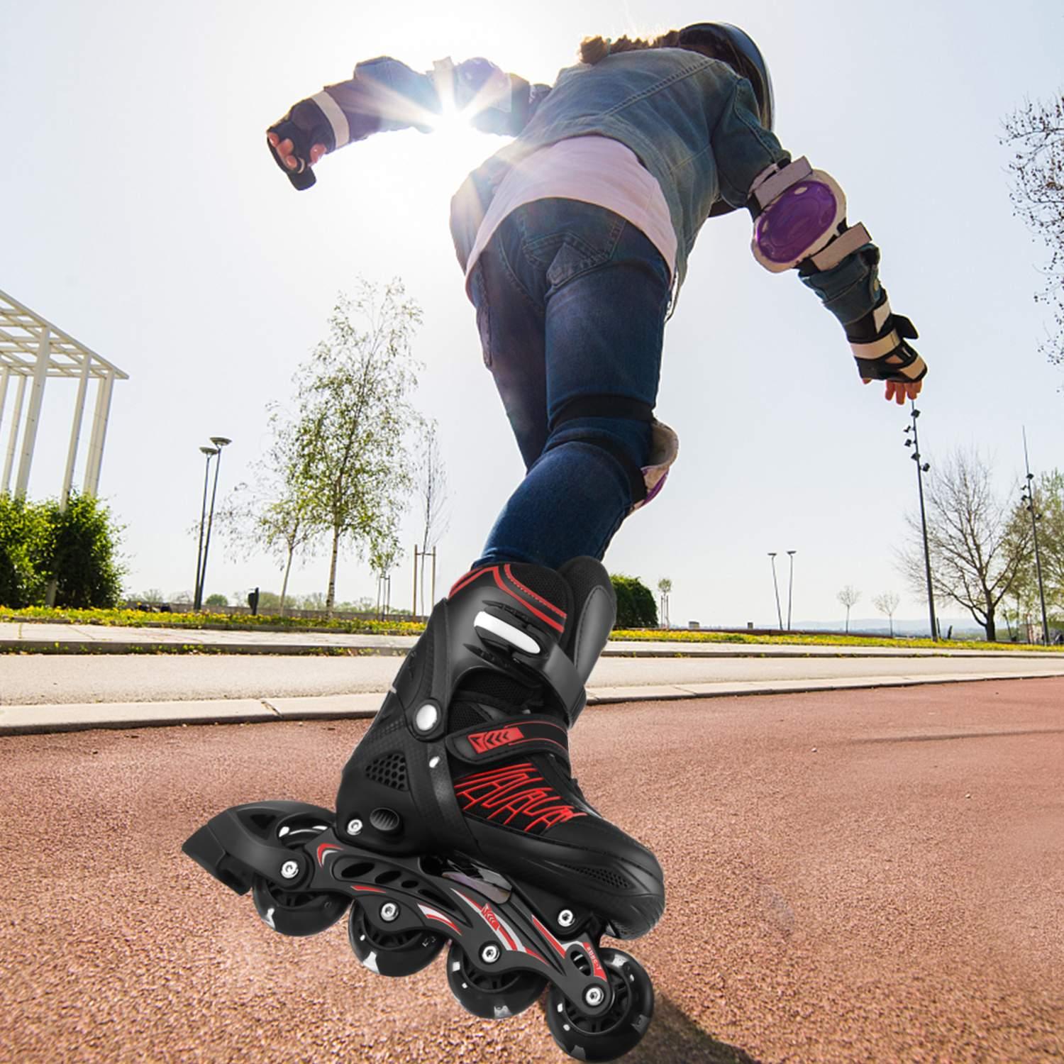 nsendm Crock Gibbets Skates Light Skates In Line Wheel Unisex