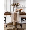 thumbnail image 4 of SEARIPE Macrame Table Runners with Tassels, Cotton Linen Boho Table Runner for Wedding Bridal Shower Kitchen Dining Home Decor 12"x108", 4 of 5