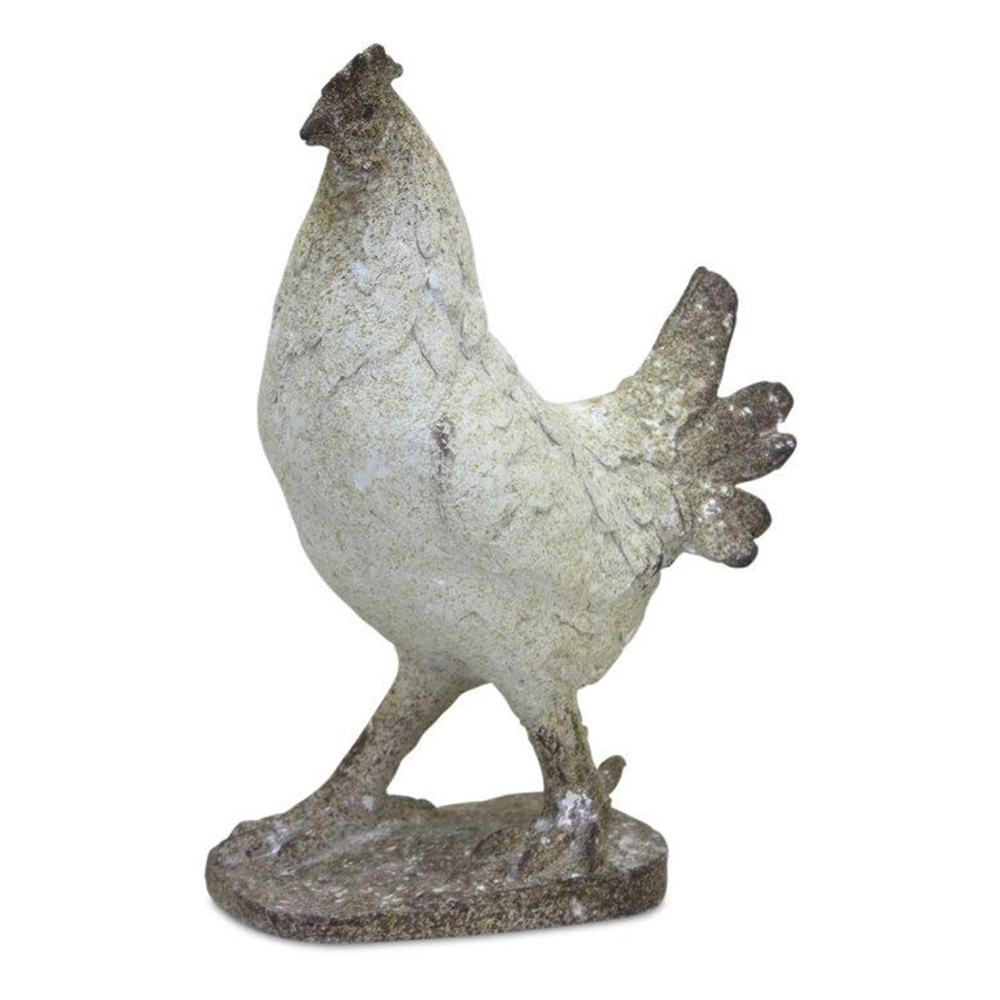 Chicken 7.5"L x 10.25"H Resin