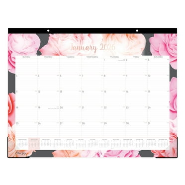 2026 Blue Sky Monthly Desk Pad Calendar, 22" x 17", Joselyn, January To December, 102714