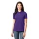 thumbnail image 1 of Port Authority Polo de piqué de algodón de peso pesado para mujer 4XL Púrpura Autoridad Portuaria L420, 1 of 1